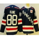 Men's New York Rangers #88 Patrick Kane Navy 2018 Winter Classic Authentic Jersey