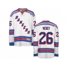 Men's Reebok New York Rangers #26 Jimmy Vesey Authentic White Away NHL Jersey