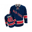 Men's Reebok New York Rangers #40 Michael Grabner Authentic Navy Blue Third NHL Jersey