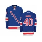 Men's Reebok New York Rangers #40 Michael Grabner Authentic Royal Blue Home NHL Jersey