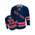 Men's Reebok New York Rangers #73 Brandon Pirri Authentic Navy Blue Third NHL Jersey