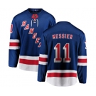 New York Rangers #11 Mark Messier Fanatics Branded Royal Blue Home Breakaway NHL Jersey