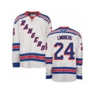 New York Rangers #24 Oscar Lindberg white Stitched NHL Jersey