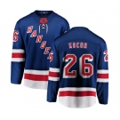 New York Rangers #26 Joe Kocur Fanatics Branded Royal Blue Home Breakaway NHL Jersey