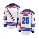 New York Rangers #26 Joe Kocur Fanatics Branded White Away Breakaway NHL Jersey