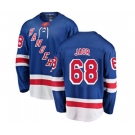 New York Rangers #68 Jaromir Jagr Fanatics Branded Royal Blue Home Breakaway NHL Jersey