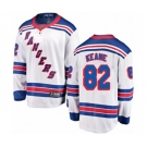 New York Rangers #82 Joey Keane Fanatics Branded White Away Breakaway NHL Jersey