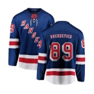 New York Rangers #89 Pavel Buchnevich Fanatics Branded Royal Blue Home Breakaway NHL Jersey