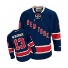 Reebok New York Rangers #13 Sergei Nemchinov Authentic Navy Blue Third NHL Jersey