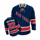 Reebok New York Rangers #22 Kevin Shattenkirk Authentic Navy Blue Third NHL Jersey