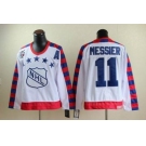 nhl New York Rangers #11 Messier all star 75th Anniversary white CCM