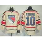 nhl jerseys new york rangers #10 gaborik white[2011 new]