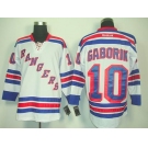 nhl jerseys new york rangers #10 gaborik white