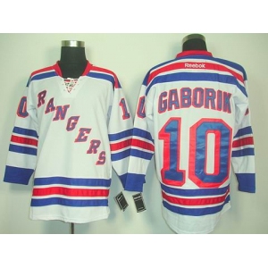 nhl jerseys new york rangers #10 gaborik white