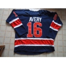 nhl jerseys new york rangers #16 avery dk blue[85th]