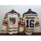 nhl jerseys new york rangers #16 brassard white[brassard]