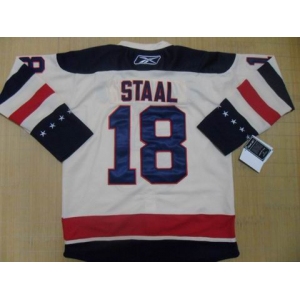 nhl jerseys new york rangers #18 staal white(2012 winter classic)