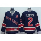 nhl jerseys new york rangers #2 leetch dk.blue[2014 new stadium][patch A][85th]