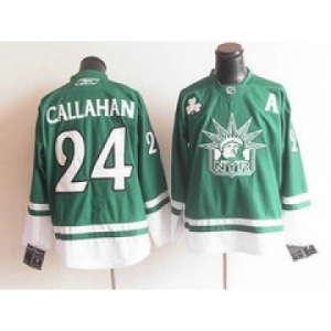 nhl jerseys new york rangers #24 callahan green