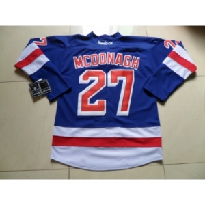 nhl jerseys new york rangers #27 mcdonagh lt.blue