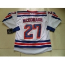 nhl jerseys new york rangers #27 mcdonagh white