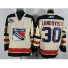 nhl jerseys new york rangers #30 lundqvist white(2012 winter classic)