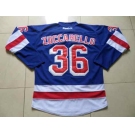 nhl jerseys new york rangers #36 zuccarello blue[2014 new stadium]