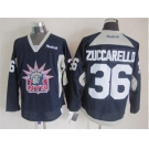 nhl jerseys new york rangers #36 zuccarello dark blue[new]