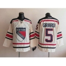 nhl jerseys new york rangers #5 girardi cream[2012 Winter Classic]