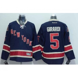 nhl jerseys new york rangers #5 girardi dk.blue[85th]