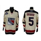 nhl jerseys new york rangers #5 girardi white(2012 winter classic)