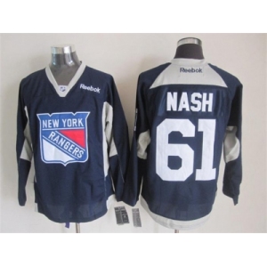 nhl jerseys new york rangers #61 nash blue-1[2015 new]