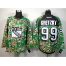 nhl jerseys new york rangers #99 gretzky camo[patch C]