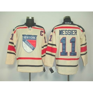 nhl jerseys york rangers #11 messier white[2011 new]