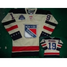 nhl new york rangers #19 richards white(2012 winter classic)