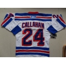 nhl new york rangers #24 callahan white