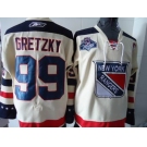 nhl new york rangers #99 gretzky white(2012 winter classic)