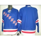 nhl new york rangers blank jersey blue