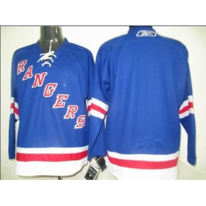 nhl new york rangers blank jersey blue