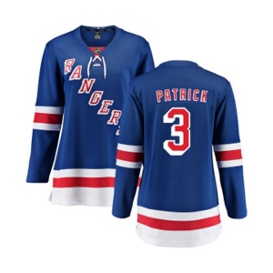 Women New York Rangers #3 James Patrick Fanatics Branded Royal Blue Home Breakaway NHL Jersey