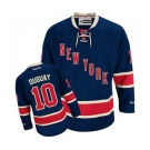 Women Reebok New York Rangers #10 Ron Duguay Authentic Navy Blue Third NHL Jersey