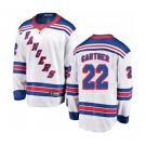 Youth New York Rangers #22 Mike Gartner Fanatics Branded White Away Breakaway NHL Jersey