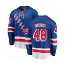 Youth New York Rangers #48 Brett Howden Fanatics Branded Royal Blue Home Breakaway NHL Jersey