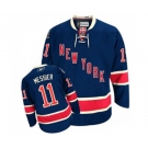 Youth Reebok New York Rangers #11 Mark Messier Authentic Navy Blue Third NHL Jersey