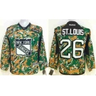 youth nhl jerseys new york rangers #26 st.louis camo