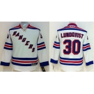 youth nhl jerseys new york rangers #30 lundqvist white