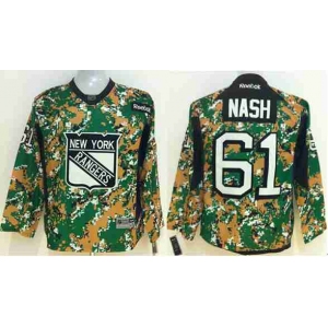 youth nhl jerseys new york rangers #61 nash camo