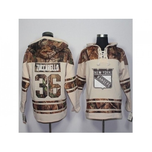 Men's New York Rangers #36 Mats Zuccarello Cream Camo Stitched NHL Jersey