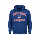 New York Rangers Majestic Royal Blue Heart & Soul Hoodie