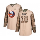 Adidas New York Islanders #10 Alan Quine Authentic Camo Veterans Day Practice NHL Jersey